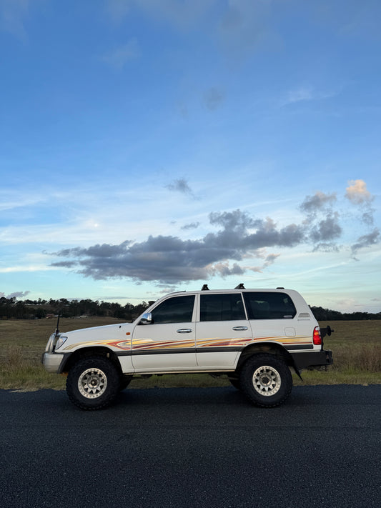 100/105 Series 'FIRE' decal