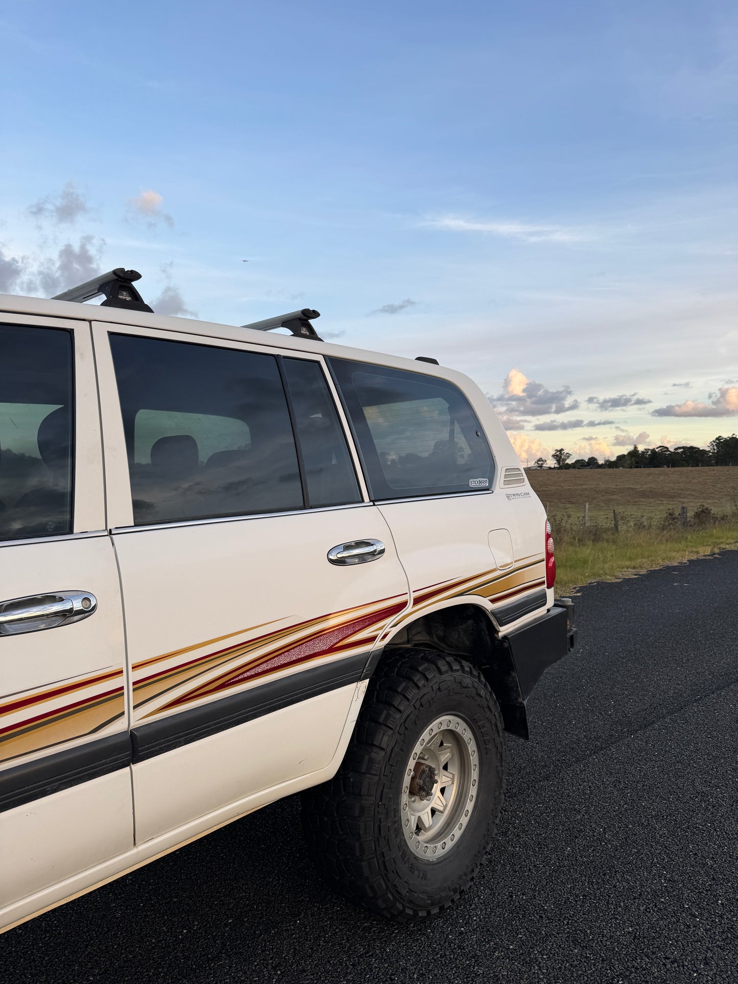 100/105 Series 'FIRE' decal